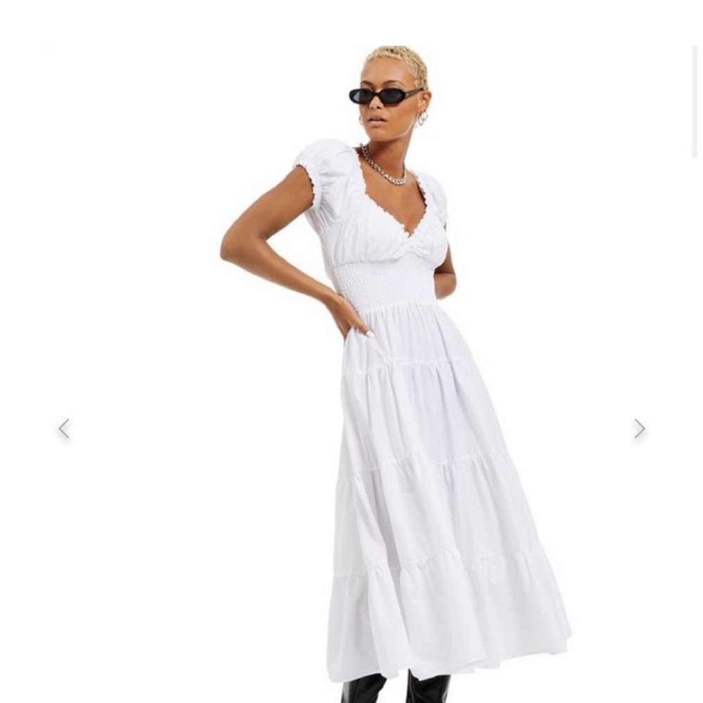 Elegant White Maxi Dress